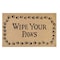 First Concept First Concept 18 in. W X 30 in. L Black/Brown Wipe Your Paws Coir Door Mat FC-72025 - alternate 1